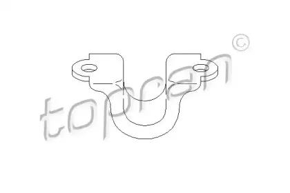 Кронштейн, подвеска стабилизато TOPRAN купить