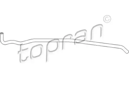 Шланг радиатора TOPRAN купить