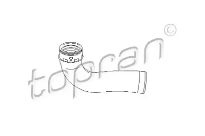 Трубка нагнетаемого воздуха TOPRAN купить