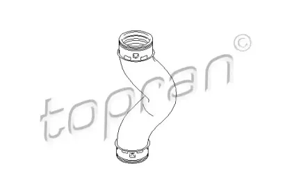 Трубка нагнетаемого воздуха TOPRAN купить