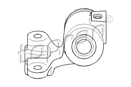 Кронштейн, подушки рычага TOPRAN купить