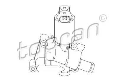 Клапан возврата ОГ TOPRAN купить