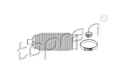 Комплект пылника, рулевое управление TOPRAN купить