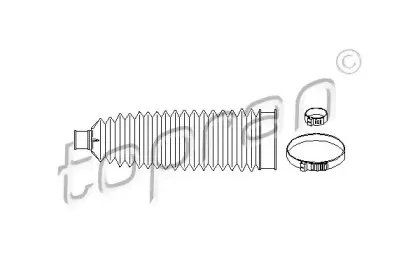 Комплект пылника, рулевое управление TOPRAN купить
