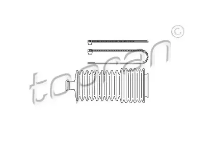 Комплект пылника, рулевое управление TOPRAN купить