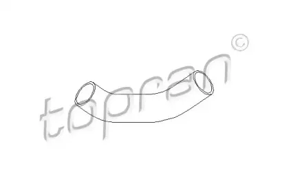 Трубка нагнетаемого воздуха TOPRAN купить