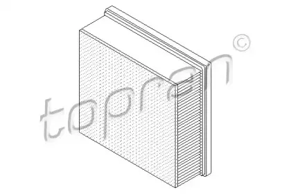 Воздушный фильтр TOPRAN купить