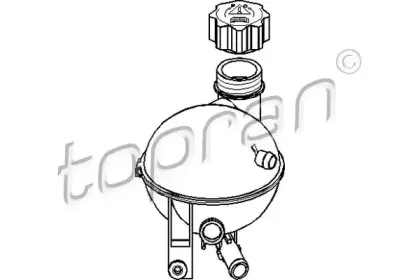 Компенсационный бак, охлаждающая жидкость TOPRAN купить