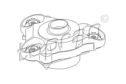 Опора стойки амортизатора TOPRAN купить