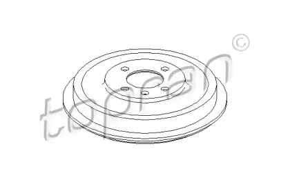 Тормозной барабан TOPRAN купить