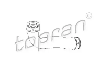 Трубка нагнетаемого воздуха TOPRAN купить