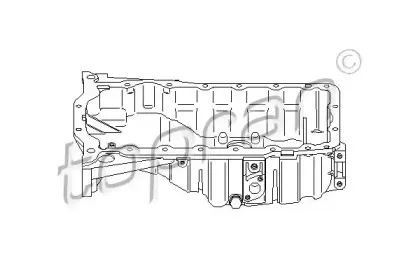 Масляный поддон TOPRAN купить
