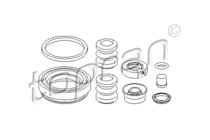 Ремкомплект, тормозной суппорт TOPRAN купить