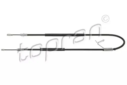 Трос, стояночная тормозная система TOPRAN купить