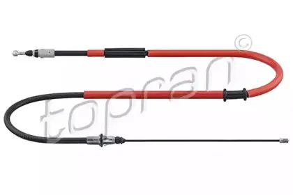 Трос, стояночная тормозная система TOPRAN купить