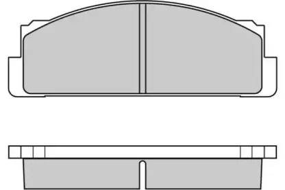 Комплект тормозных колодок, дисковый тормоз E.T.F. купить