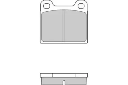 Комплект тормозных колодок, дисковый тормоз E.T.F. купить