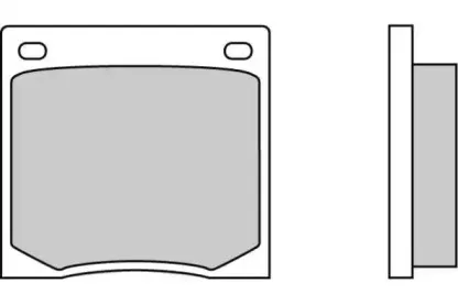Комплект тормозных колодок, дисковый тормоз E.T.F. купить