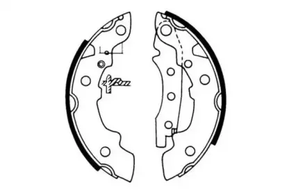 Комплект тормозных колодок E.T.F. купить