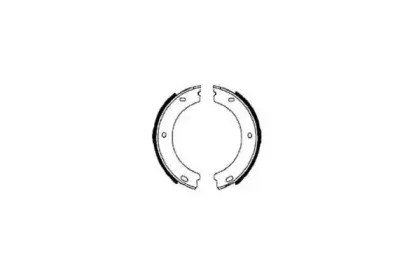 Комплект тормозных колодок, стояночная тормозная система E.T.F. купить