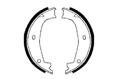 Комплект тормозных колодок, стояночная тормозная система E.T.F. купить