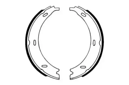Комплект тормозных колодок, стояночная тормозная система E.T.F. купить