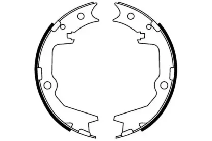Комплект тормозных колодок E.T.F. купить