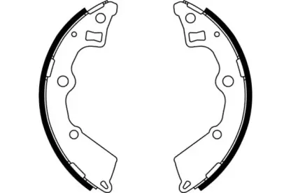 Комплект тормозных колодок, стояночная тормозная система E.T.F. купить