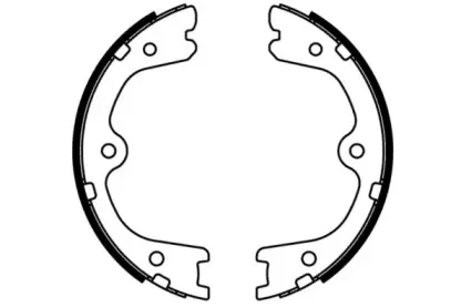 Комплект тормозных колодок, стояночная тормозная система E.T.F. купить