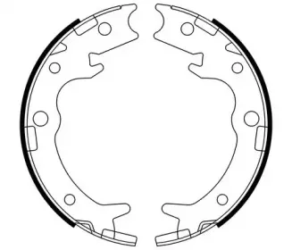Комплект тормозных колодок E.T.F. купить
