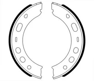 Комплект тормозных колодок E.T.F. купить
