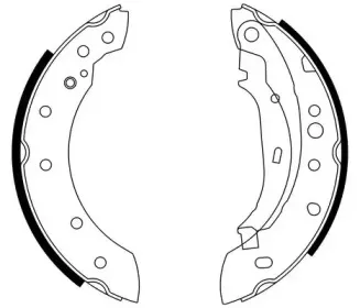Комплект тормозных колодок E.T.F. купить