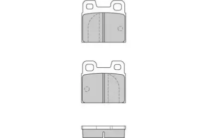 Комплект тормозных колодок, дисковый тормоз E.T.F. купить