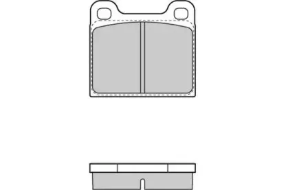 Комплект тормозных колодок, дисковый тормоз E.T.F. купить