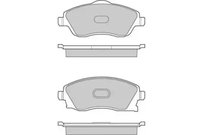 Комплект тормозных колодок, дисковый тормоз E.T.F. купить