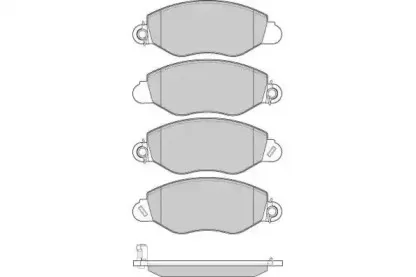 Комплект тормозных колодок, дисковый тормоз E.T.F. купить