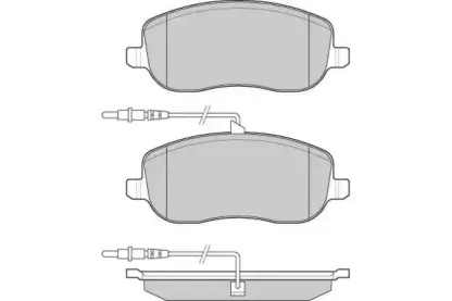 Комплект тормозных колодок, дисковый тормоз E.T.F. купить