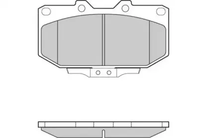 Комплект тормозных колодок, дисковый тормоз E.T.F. купить