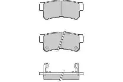 Комплект тормозных колодок, дисковый тормоз E.T.F. купить