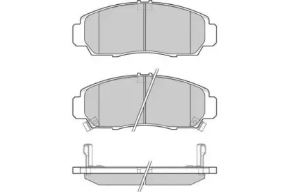 Комплект тормозных колодок, дисковый тормоз E.T.F. купить