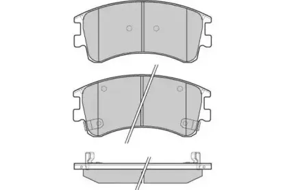 Комплект тормозных колодок, дисковый тормоз E.T.F. купить