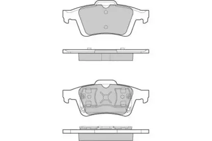 Комплект тормозных колодок, дисковый тормоз E.T.F. купить
