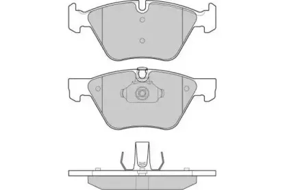 Комплект тормозных колодок, дисковый тормоз E.T.F. купить