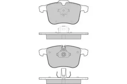 Комплект тормозных колодок, дисковый тормоз E.T.F. купить