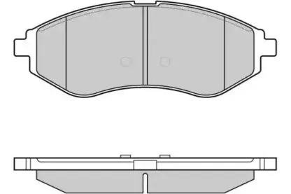 Комплект тормозных колодок, дисковый тормоз E.T.F. купить
