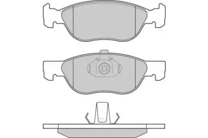 Комплект тормозных колодок, дисковый тормоз E.T.F. купить
