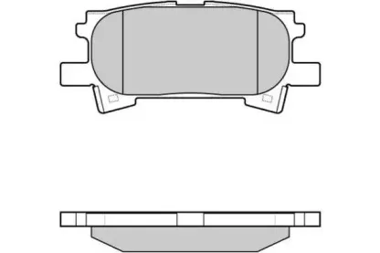 Комплект тормозных колодок, дисковый тормоз E.T.F. купить