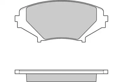 Комплект тормозных колодок, дисковый тормоз E.T.F. купить