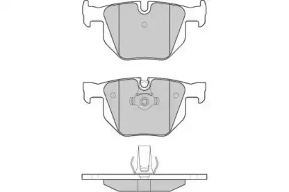 Комплект тормозных колодок, дисковый тормоз E.T.F. купить