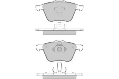 Комплект тормозных колодок, дисковый тормоз E.T.F. купить